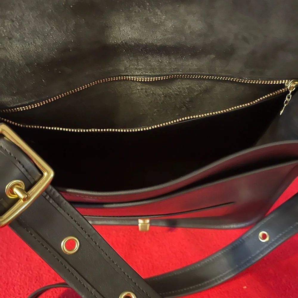 Coach companion Leather crossbody/shoulder bag - Picture 7 of 11